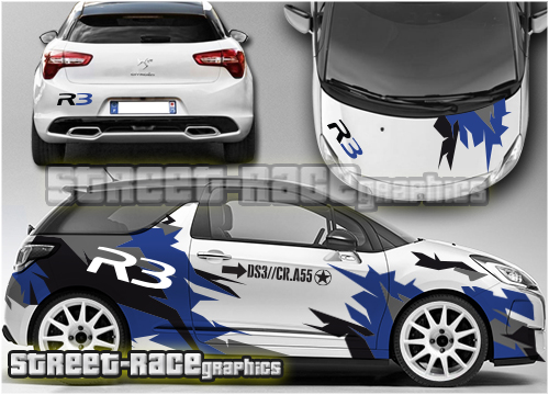 Citroen DS3 rally graphics 013 - Image 3