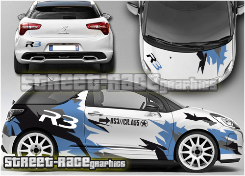 Citroen DS3 rally graphics 013 - Image 4