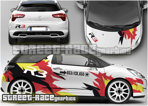 Citroen DS3 rally graphics 013 - Image 5