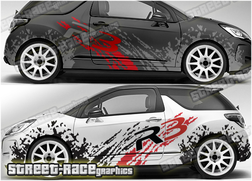 Citroen DS3 rally graphics 051