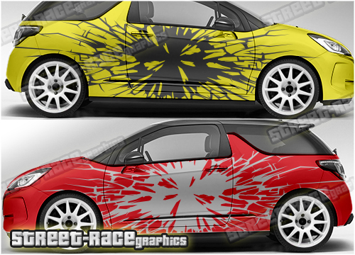 Citroen DS3 rally graphics 055