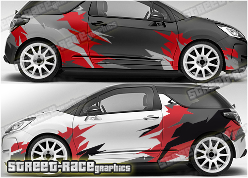 Citroen DS3 rally graphics 061