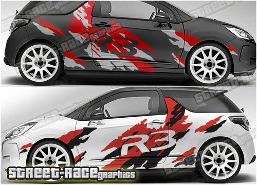 Citroen DS3 rally graphics 062