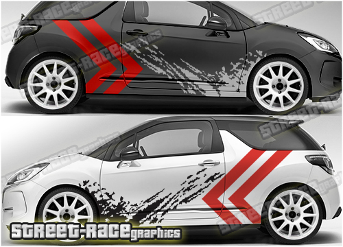Citroen DS3 rally graphics 068