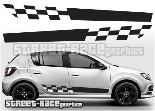 Renault / Dacia Sandero 018 racing stripes