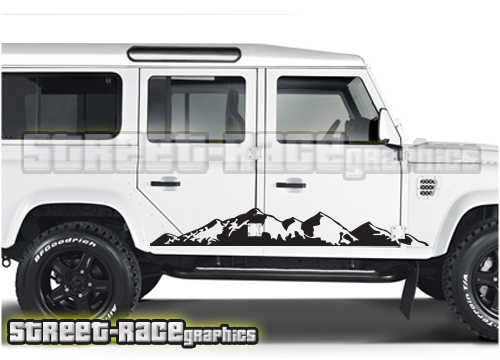 Land Rover Defender 110 side graphics 004