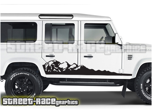 Land Rover Defender 110 side graphics 005