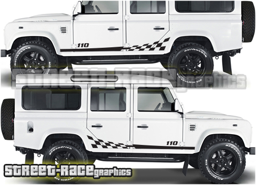 Land Rover Defender 110 side graphics 015