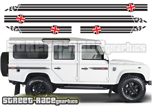 Land Rover Defender 110 side graphics 019