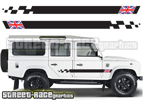 Land Rover Defender 110 side graphics 023