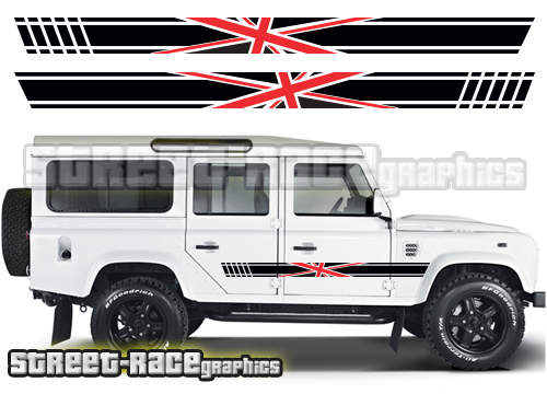 Land Rover Defender 110 side graphics 024