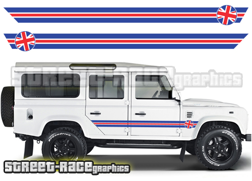 Land Rover Defender 110 side graphics 026