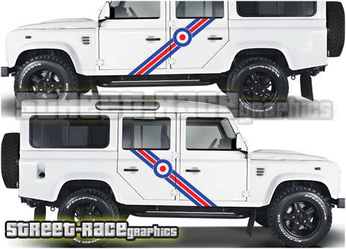 Land Rover Defender 110 side graphics 028