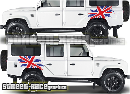 Land Rover Defender 110 side graphics 029