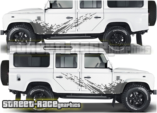 Land Rover Defender 110 side graphics 031