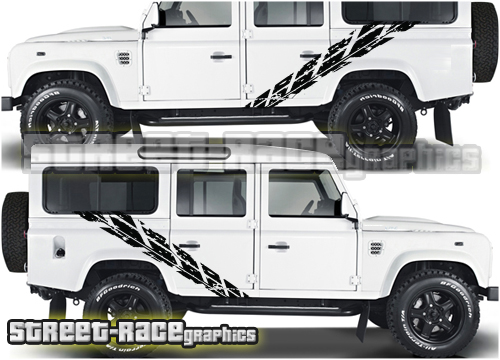 Land Rover Defender 110 side graphics 033