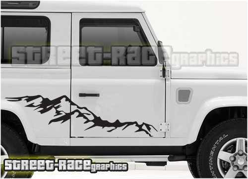 Land Rover Defender 90 side graphics 008