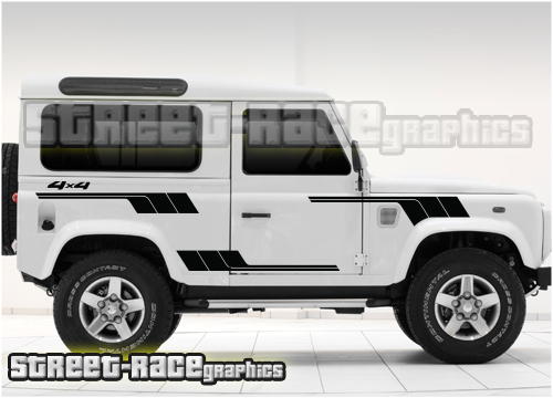 Land Rover Defender 90 side graphics 014