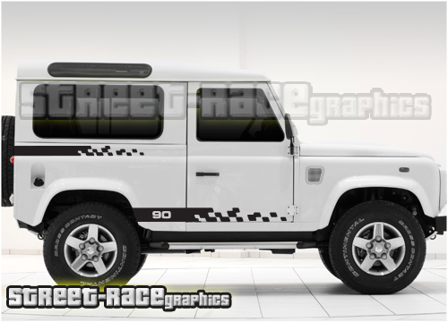 Land Rover Defender 90 side graphics 017