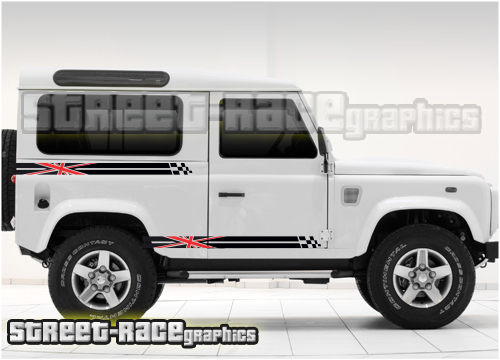 Land Rover Defender 90 side graphics 021