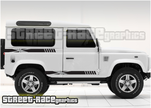 Land Rover Defender 90 side graphics 022