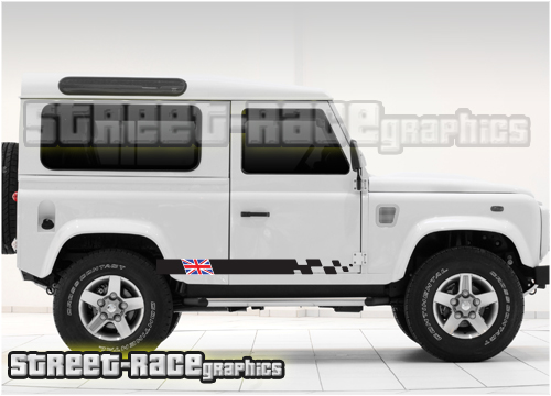 Land Rover Defender 90 side graphics 023