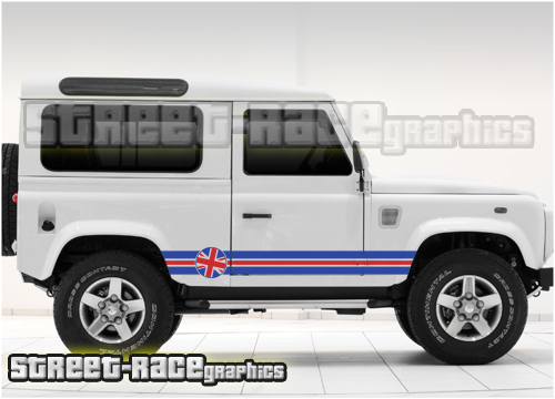 Land Rover Defender 90 side graphics 026