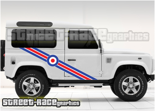 Land Rover Defender 90 side graphics 028