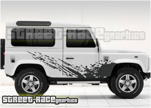 Land Rover Defender 90 side graphics 031