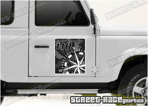 014 Land Rover Defender 110 large sticker