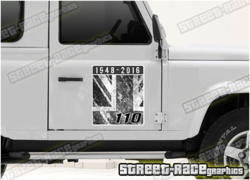 017 Land Rover Defender 110 large sticker