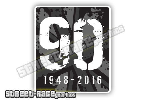 006 Land Rover Defender 90 large sticker - Image 2