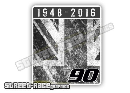 007 Land Rover Defender 90 large sticker - Image 2