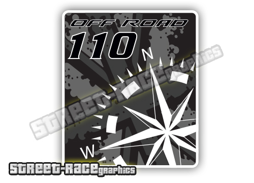 013 Land Rover Defender 110 large sticker - Image 2