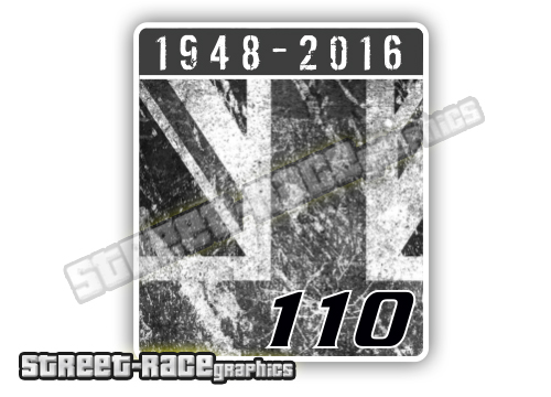 017 Land Rover Defender 110 large sticker - Image 2
