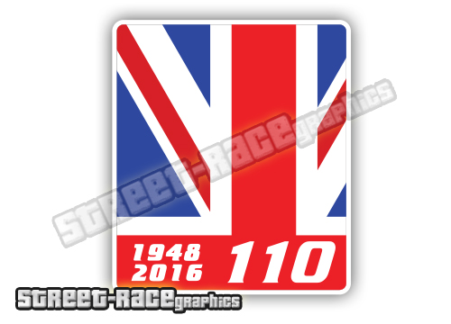 018 Land Rover Defender 110 large sticker - Image 2