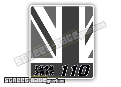 019 Land Rover Defender 110 large sticker - Image 2
