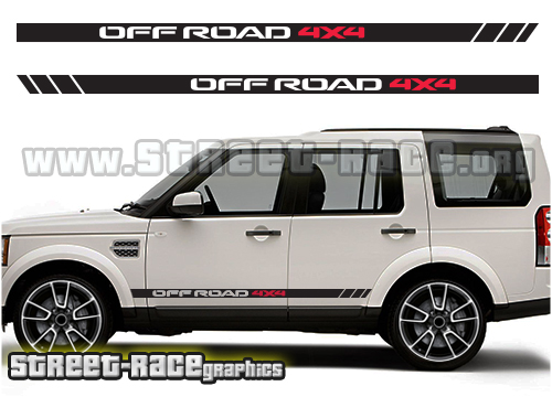 Land Rover Discovery racing stripes 003