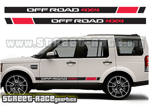 Land Rover Discovery racing stripes 004