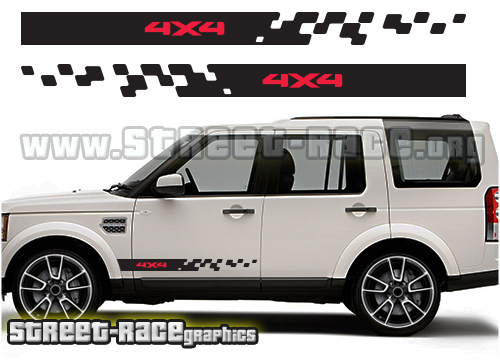 Land Rover Discovery racing stripes 006