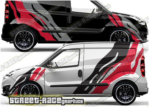 Fiat Doblo rally 010 - Tiger stripes