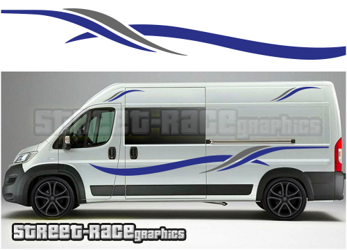 Ducato - Relay - Boxer camper van graphics 005