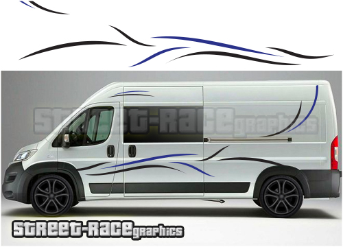 Ducato - Relay - Boxer camper van graphics 017