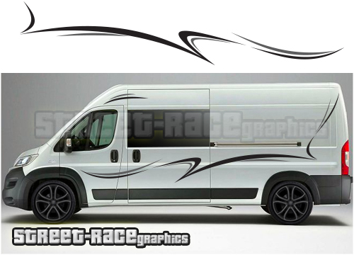 Ducato - Relay - Boxer camper van graphics 024