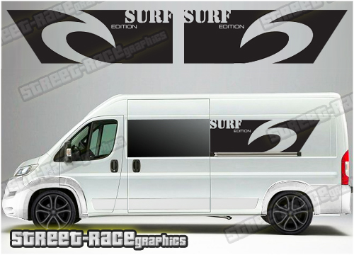 Ducato - Relay - Boxer camper van graphics 053 Surf van