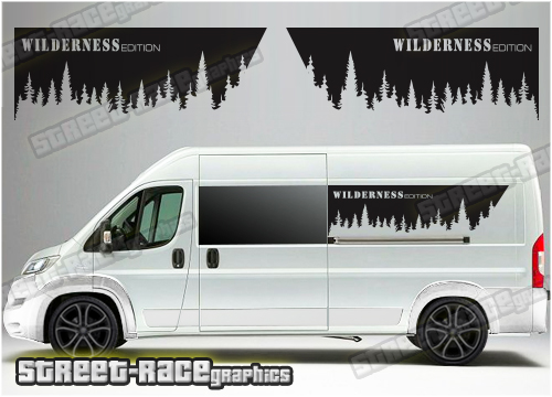 Ducato - Relay - Boxer camper van graphics 055 - Wilderness Edition