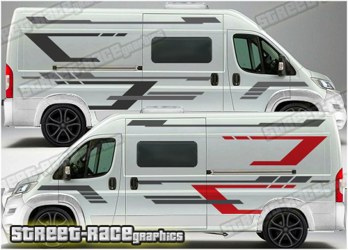 Ducato - Relay - Boxer camper van graphics 061