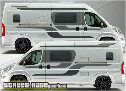 Ducato - Relay - Boxer camper van graphics 062