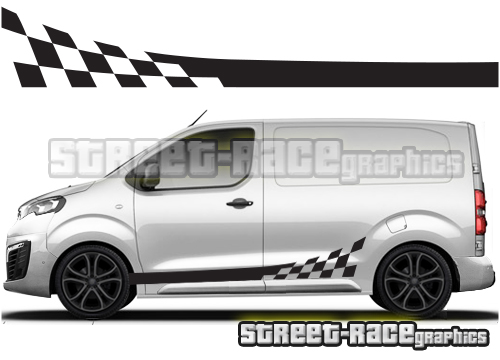 Peugeot Expert racing stripes 006