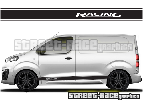 Peugeot Expert racing stripes 007 - RACING